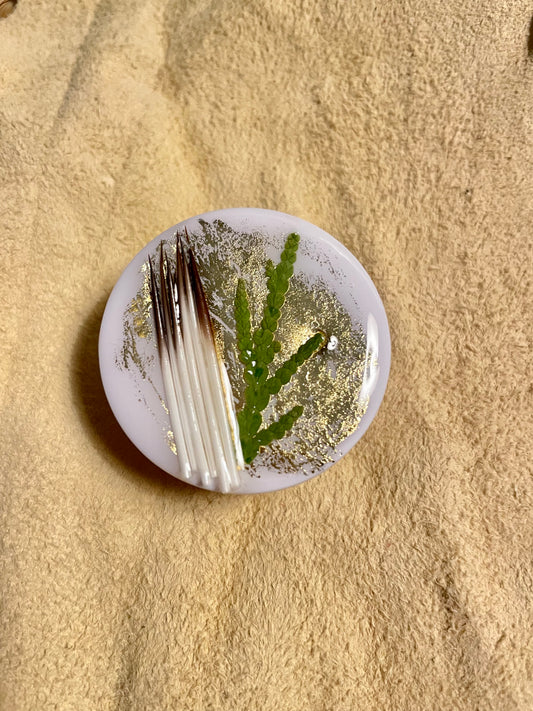 Half Quill Half Cedar Phone Grip