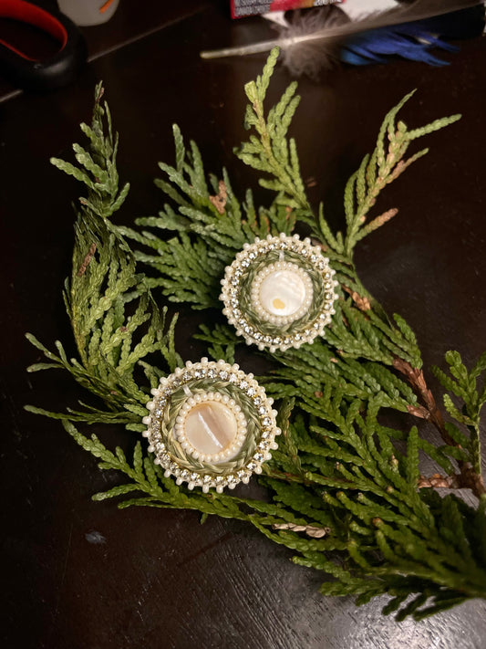 Sweetgrass Simple Studs